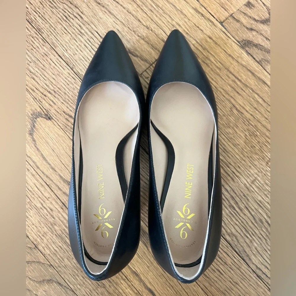 Nine West Black Soho Pump - 7 - Picture 5 of 7
